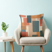 すてきな四角い柄の枕クッション クッション (椅子)