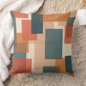 すてきな四角い柄の枕クッション クッション (ブランケット)