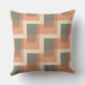 すてきな四角い柄の枕クッション クッション (裏面)