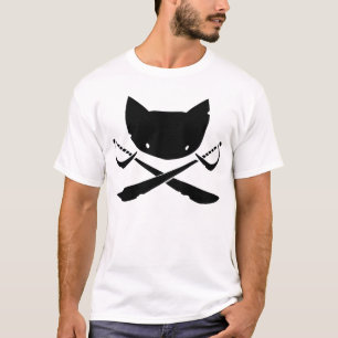 すてきな子猫の海賊Tシャツ Tシャツ