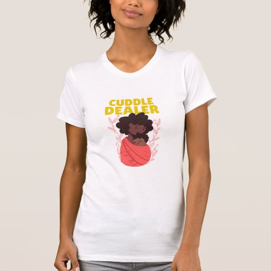 すてきな子育てを応援するCuddle Dealer Tシャツ (正面)