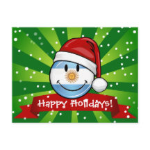 すてきな微笑のアルゼンチンの旗の休日