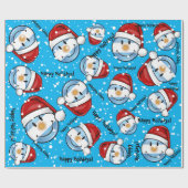 すてきな微笑のアルゼンチンの旗の休日 ラッピングペーパー (フラット)