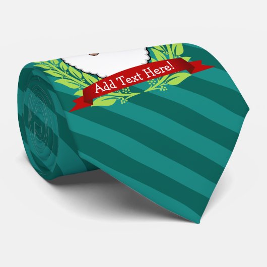 すてきな民族のサンタのカスタムの文字 ネクタイ (ロール)