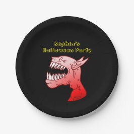 すてきな笑い声でグールする ペーパープレート