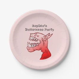 すてきな笑い声でグールする ペーパープレート