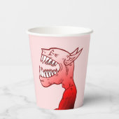 すてきな笑い声でグールする 紙コップ (裏面)