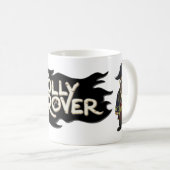 すてきな粗紡機のマグ コーヒーマグカップ (正面右)