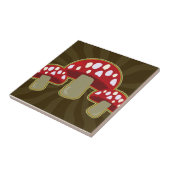 すてきな菌類のきのこ タイル (側面)