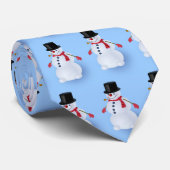 すてきな雪だるまのタイ ネクタイ (ロール)