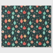 すてきクリスマスカロルヴィンテージ ラッピングペーパー (フラット)