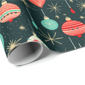 すてきクリスマスカロルヴィンテージ ラッピングペーパー (ロールコーナー)