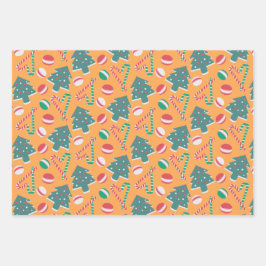 すてきクリスマススイーツコレクションセット9 ラッピングペーパーシート