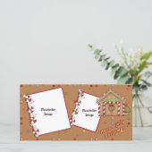 すてきクリスマス – ジンジャーブレッドハウス シーズンカード (スタンド正面)