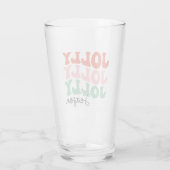 すてきシーすてきンレトロホリデータイポグラフィ タンブラーグラス (裏面)