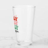 すてきシーすてきンレトロホリデータイポグラフィ タンブラーグラス (左)