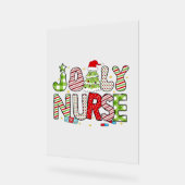 すてきナース、ハロウィンクラシックTシャツ アクリルサイン (傾斜)