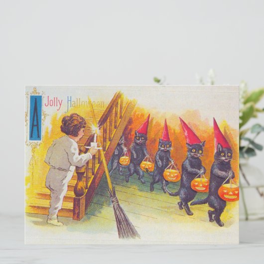 すてきハロウィン カード (スタンド正面)