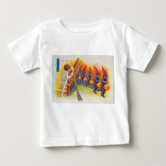 すてきハロウィン ベビーTシャツ (正面)