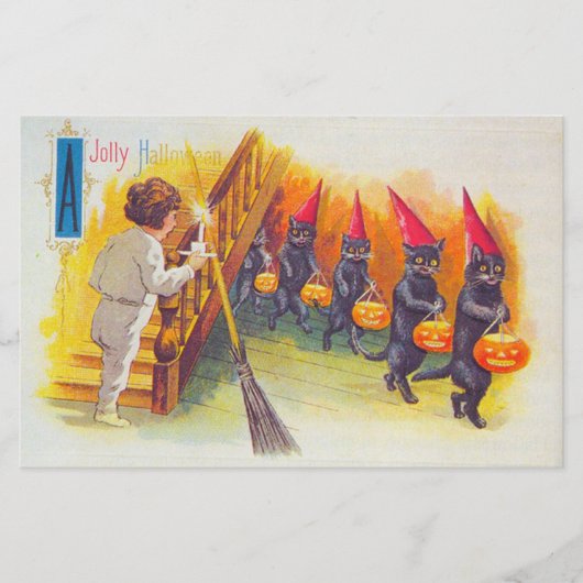 すてきハロウィン 便箋 (正面)