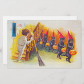 すてきハロウィン 便箋 (正面/裏面)