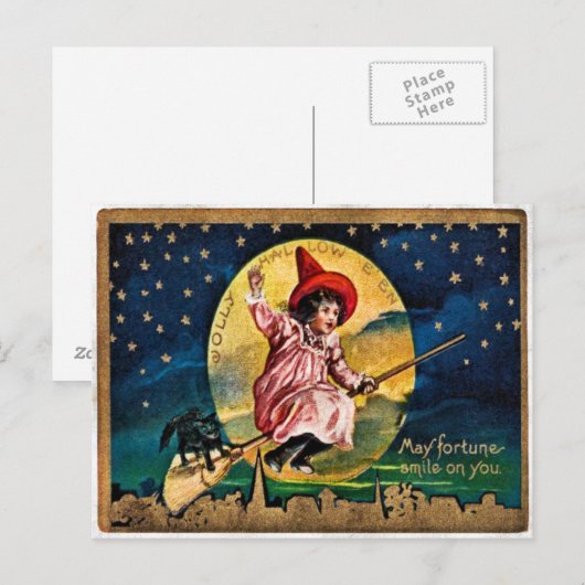 すてきハロー絵葉書 シーズンポストカード (正面/裏面)