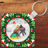 すてきフェスティバルカスタムクリスマス写真写真枠 キーホルダー (裏面)