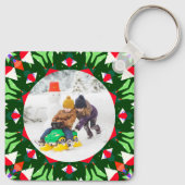 すてきフェスティバルカスタムクリスマス写真写真枠 キーホルダー (裏面)