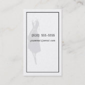 すてき及び精通した 名刺 (裏面)