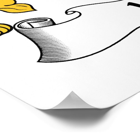 すてき家紋 ポスター (角)