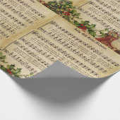 「すてき聖なる都。NICHOLAS"ヴィンテージ ラッピングペーパー (角)