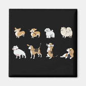 すてき脚 マグネット (正面)