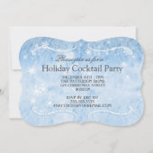 すてき雪だるまホリデーパーティーID841 招待状 (裏面)