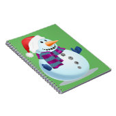 すてき雪だるま ノートブック (右側)