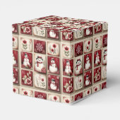 すてき雪だるま フェイバーボックス (裏面サイド)