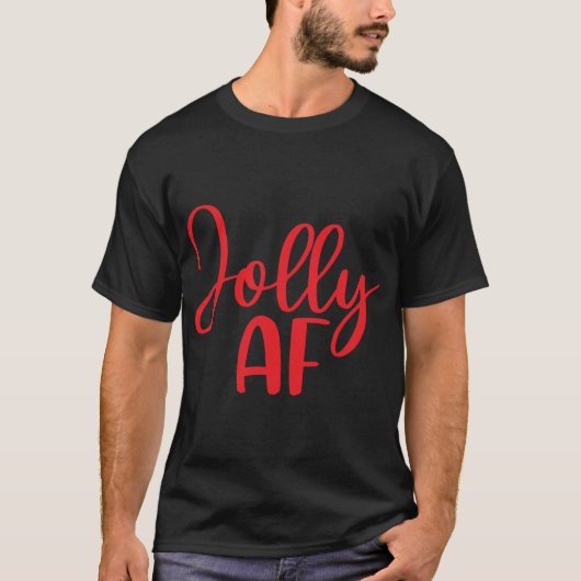 すてきAFおもしろいクリスマスマッチング Tシャツ (正面)