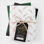 すてきWishes Christmas Gift Wrapping紙 ラッピングペーパーシート<br><div class="desc">一致する項目が使用可能。文房具や贈り物はスタイリッシュberryberrysweet.comをご覧くパーソナライズされたださい！</div>