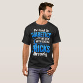 すでに十分なSに対処している糖尿病患者に親切である Tシャツ (正面フル)