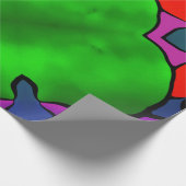 すでに染まっている ラッピングペーパー (角)