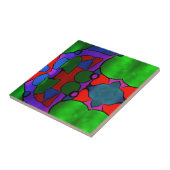 すでに染める タイル (側面)