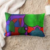 すでに染める ランバークッション (ブランケット)