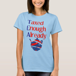すでに課税される Tシャツ