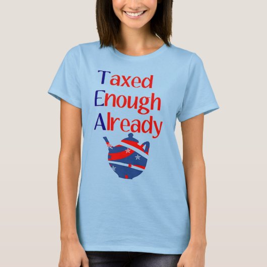 すでに課税される Tシャツ (正面)