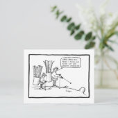 すねを変える ポストカード (スタンド正面)