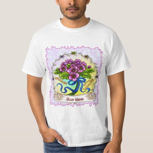 すばらしいお孫さん Tシャツ (正面)
