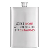 すばらしいお母さんは祖母に促進されて得ます フラスク (正面)