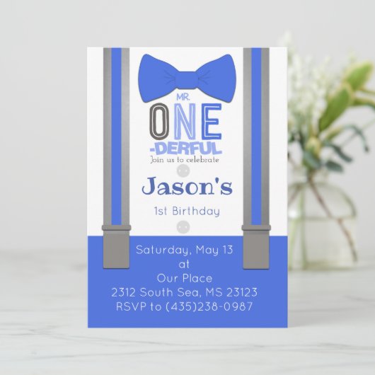 すばらしいお誕生日のお知らせ 招待状 (スタンド正面)