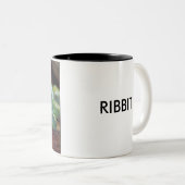 すばらしいずんぐりしたカエル ツートーンマグカップ (正面右)