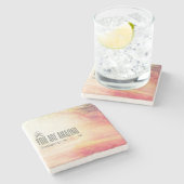 すばらしいです ストーンコースター (横)