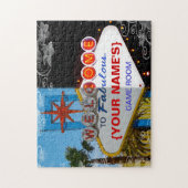 すばらしいへの歓迎あなたの娯楽室! ジグソーパズル (縦)